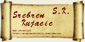 Srebren Kujačić vizit kartica